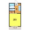 パレスカモメ 1Rの間取り