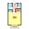 Ｔコーポ 1Rの間取り
