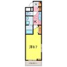 ベル　フルール 1Kの間取り