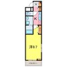 ベル　フルール 1Kの間取り