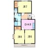 パストラルアベニュー 3DKの間取り
