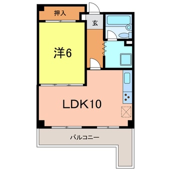 間取図 ジャルダン桜町