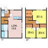 仮）岡崎市大和町新築戸建 3LDKの間取り
