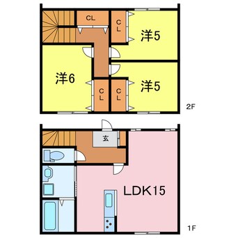 間取図 仮）岡崎市大和町新築戸建