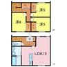 仮）岡崎市大和町新築戸建 3LDKの間取り