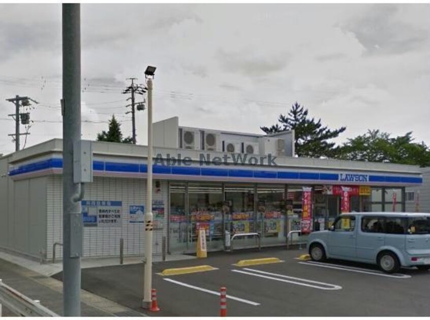 ローソン岡崎昭和町店(コンビニ)まで721m 仮）岡崎市大和町新築戸建