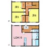 仮）岡崎市大和町新築戸建 3LDKの間取り