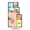 D-room西別所 1LDKの間取り