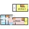 AIOI Link 1LDKの間取り