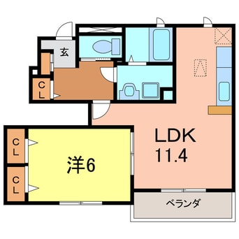 間取図 メゾン伏見