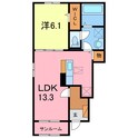 プリンセス・ツリー　Ⅲの間取図