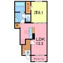 プリンセス・ツリー　Ⅲの間取図