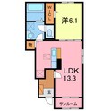プリンセス・ツリー　Ⅲの間取図