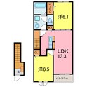 プリンセス・ツリー　Ⅲの間取図