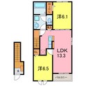 プリンセス・ツリー　Ⅲの間取図
