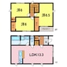 ラメゾンD棟 3LDKの間取り