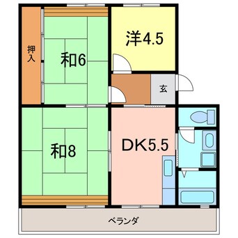 間取図 北町マンション