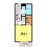 東海道本線/安城駅 徒歩15分 1階 築23年 1Kの間取り