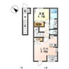 ブルースター 1LDKの間取り
