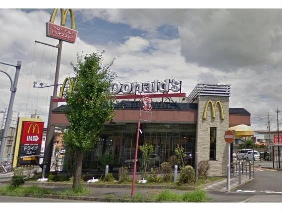 マクドナルド安城店(その他飲食（ファミレスなど）)まで708m ラフィネ横山　Ｂ棟