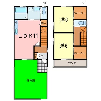 間取図 ルシアス
