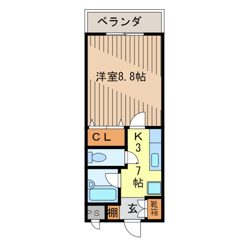 間取図 マンション山城鳳凰