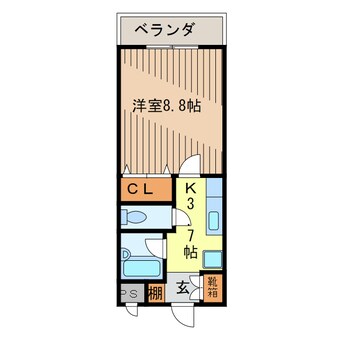 間取図 マンション山城鳳凰