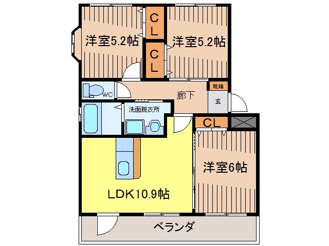 間取り図 チェリースカイM