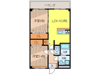 間取図 フィオーレ ミオナ