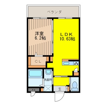 間取図 カーサ・フォレスト