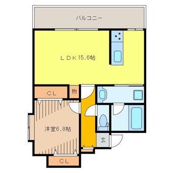 間取図 ララプレイスリゾート北谷