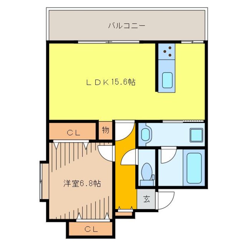 間取図 ララプレイスリゾート北谷