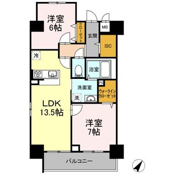 間取図 Act　Valore