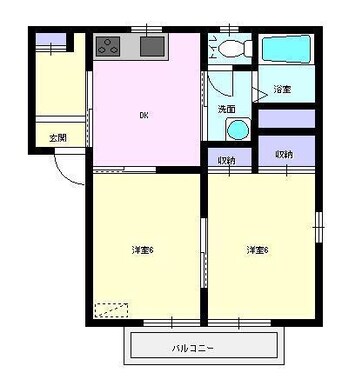 間取図 アーク松美ガ丘