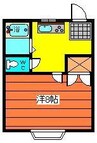 ＦＰｋａｎｙｏ 1Kの間取り