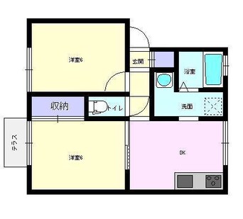 間取図 セジュールまきII