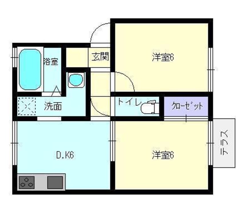 間取図 セジュールまきII