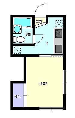 間取り図 横森ハイツ