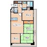 朝日プラザ秋田中央 4LDKの間取り