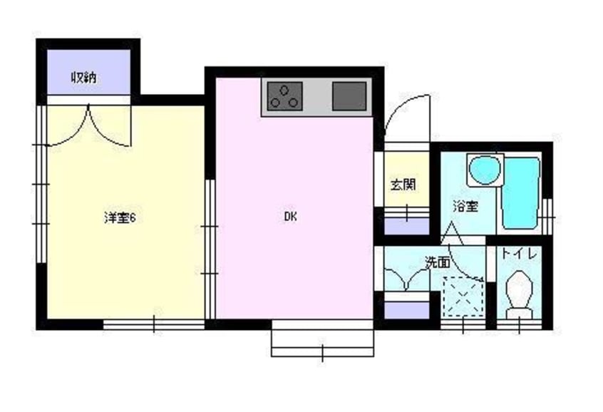 間取図 アミューズ97