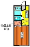 ライトコート桜 1Kの間取り