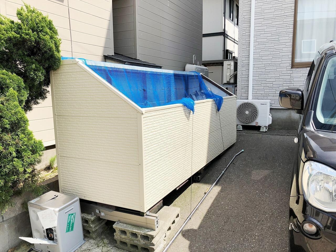 ゴミ置き場 コーポ石川I