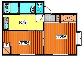 間取り図 サンシティ華菜　Ａ