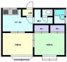 サンハイツ石川 2Kの間取り