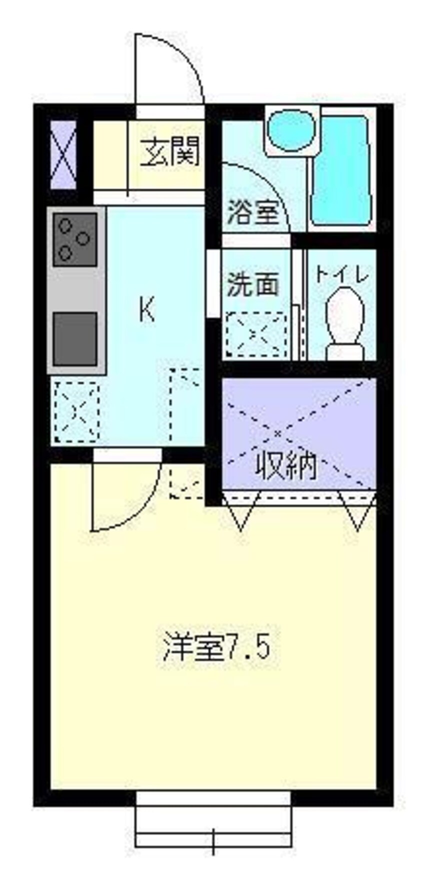 間取図 イースト・スター