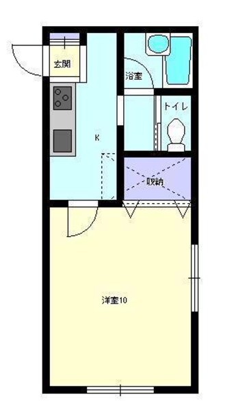 間取図 イースト・スター