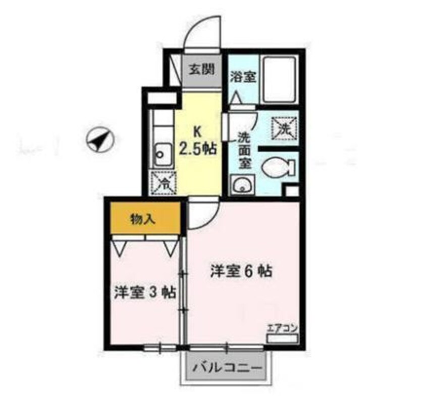 間取図 プレジオ将軍野