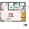 ウィルモア八柳 1Rの間取り