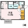 ウィルモア八柳 1Rの間取り