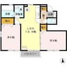 ヴィグルーカマダ 2LDKの間取り